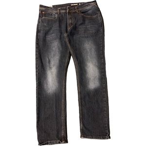 Mens MBX Slim Stretch Dark Wash Cool Fade Wash Jean - 36x30